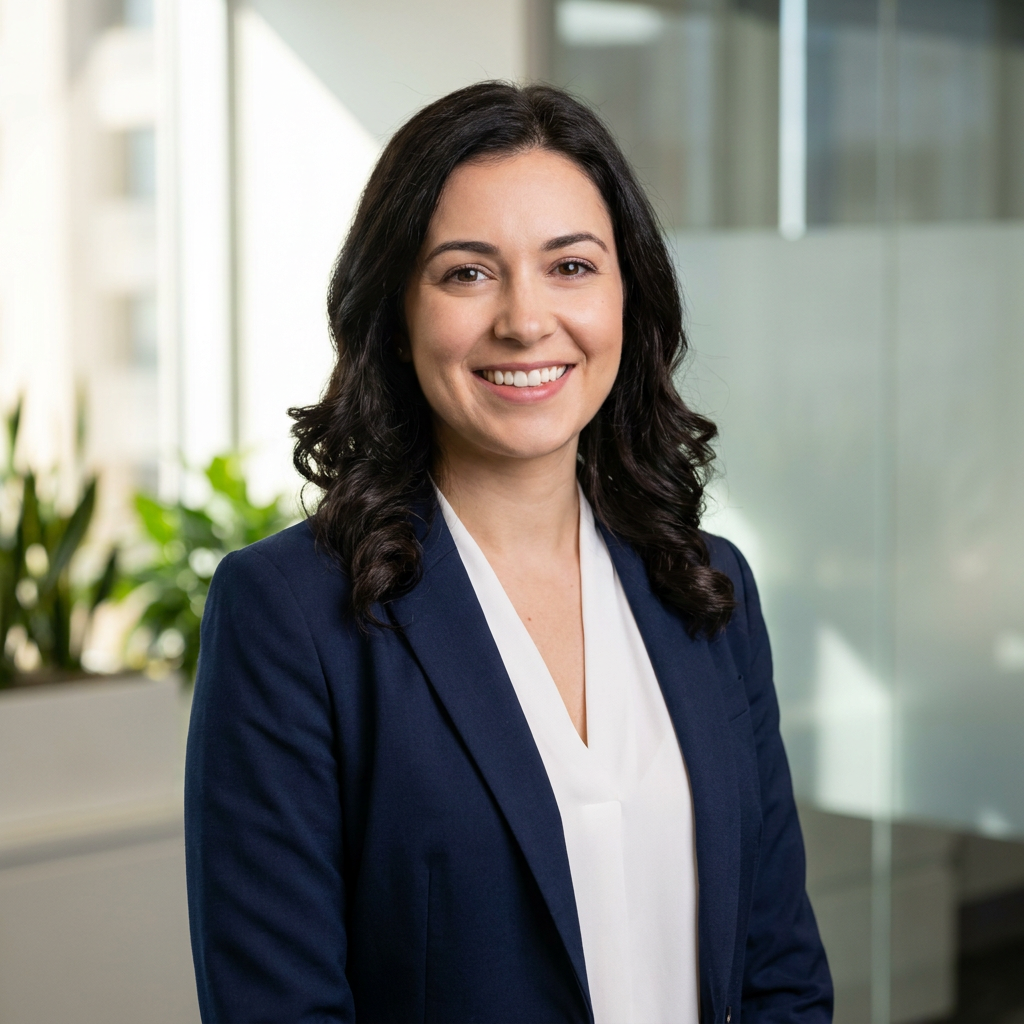 A UK financial advisor portrait